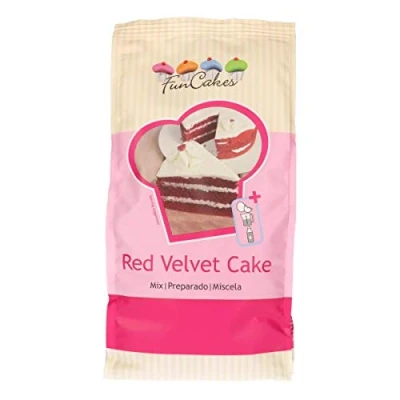 Afbeelding van FunCakes Red Velvet Bakmix 1 kg