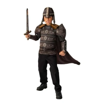 Afbeelding van Bristol Novelty 3015515 6 Vikingkostuum voor kinderen, jongens, meerkleurig, 5 jaar