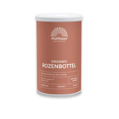 Afbeelding van Mattisson Biologisch Rozenbottel poeder 200 g