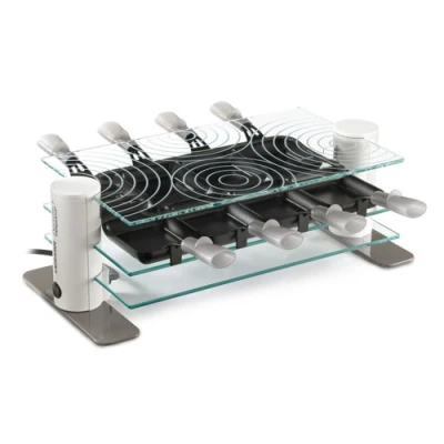 Afbeelding van LAGRANGE Raclette 8 Transparantie 009804, crème/ijsbruin