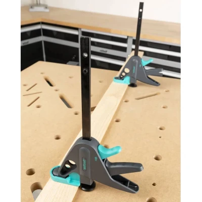 Afbeelding van Werktafelklem PRO 65 150 W zwart en groen