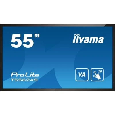 Afbeelding van Iiyama All In One Interactive ProLite T5562AS B1 Digital Signage display 140 cm 55 inch 3840 x 2160 Pixel 24/7