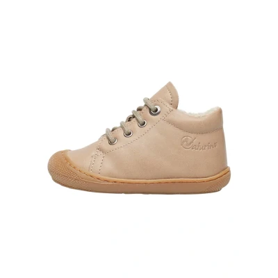 Afbeelding van Naturino Cocoon Sneakers laag voor kinderen, Maat: 25, Beige Leer