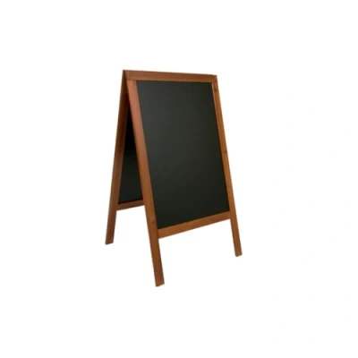 Afbeelding van Stoepbord Basic 9kg, 125x70 Mahonie, Securit