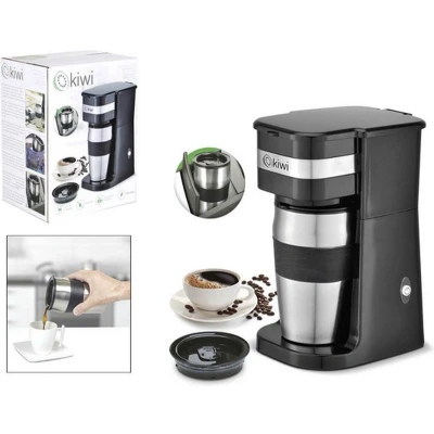 Afbeelding van Elektrisch koffiezetapparaat Kiwi KCM 7505 420 ml 750W Zwart