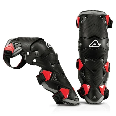 Afbeelding van Acerbis Impact EVO Kniebeschermers (zwart/rood)