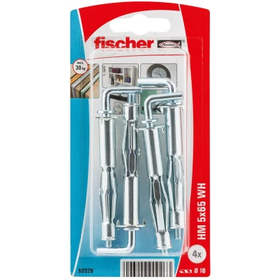 Afbeelding van Fischer HM 5 x 65 WH K NV Hollewandplug mm 10 090926 1 set(s)