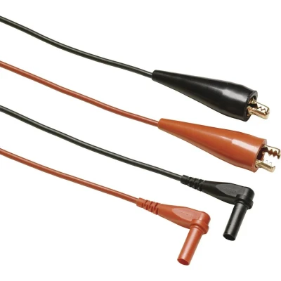Afbeelding van Fluke TL28A Meetsnoerenset [Krokodilklem Banaanstekker 4 mm] Rood, Zwart 1 stuk(s)