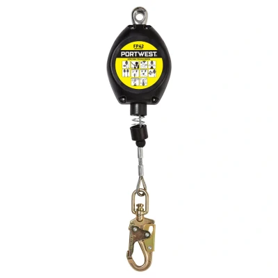 Afbeelding van Portwest FP42BKR blokkerblok, intrekbaar, 6 m, zwart