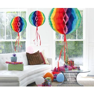 Afbeelding van Folat Honeycomb multicolor 30 cm