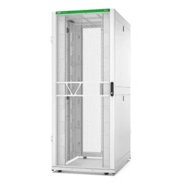 Afbeelding van APC NetShelter SX Gen 2 netwerkkast 1991 (H) x 800 (B) 1200 (D) mm, met zijkanten, vloermontage, wit, 42HE 48,3 cm (19 inch)