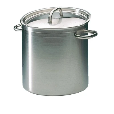 Afbeelding van Kookpan Bourgeat, Excellence, RVS, 40(h)x40(Ø)cm, 50L, ook inductie, Deksel: K838
