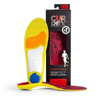 Afbeelding van CURREX RunPro zool: ontdek je zool voor een nieuwe dimensie van het lopen, dynamische binnenzool, rood maat EU 34,5 36,5/XS