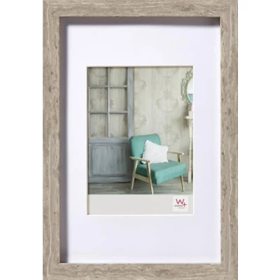 Afbeelding van Walther Stockholm MDF Houten lijst Fotoformaat 18x24 cm Grijs