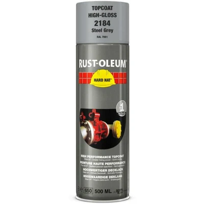 Image de Peinture de finition en aérosol Hard Hat 500ml Rust Oleum