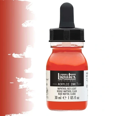 Afbeelding van Liquitex Professional Acrylic Ink! Naphthol Red Light 30ml 294 4260294