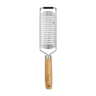 Afbeelding van Culinare Naturals C70002 Growreef duurzaam bamboe / roestvrij staal (L) 310 mm x (B) 70 handraspgereedschap met handvat zuurscherp lemmet niet vaatwasmachinebestendig