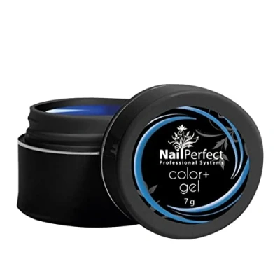 Afbeelding van Nail Perfect Color+ Gel Blue 7 gr