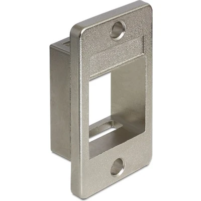 Afbeelding van Inbouwframe voor 1 Keystone module 4 stuks / gegoten zink