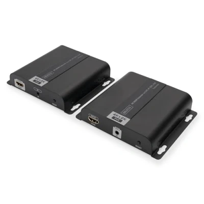 Afbeelding van Digitus DS 55124 1 poort HDMI Extender set 3840 x 2160 Pixel Zwart