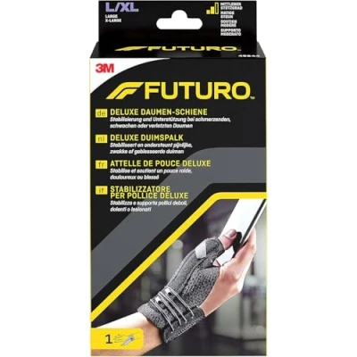 Image de Futuro Attelle Pouce Deluxe Noir l xl 16,5 20,3cm