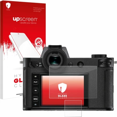 Afbeelding van upscreen Screenprotector voor Leica SL2 S Folie Beschermfolie Beschermglas transparant