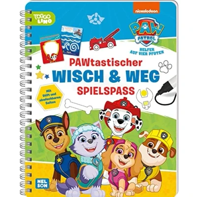 Afbeelding van PAW Patrol Mitmachbuch: PAWtastischer Wisch &amp; Weg Spielspaß