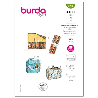 Afbeelding van Burda 9276 Badkamer accessoires