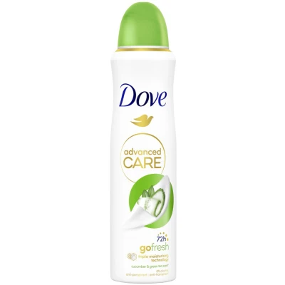 Afbeelding van Dove Deodorant Spray Advanced Care Cucumber &amp; Green Tea 150 ml