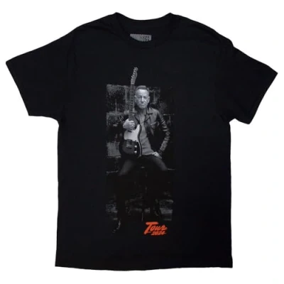 Afbeelding van Bruce Springsteen Tour 24 Wheel T shirt, Zwart, S