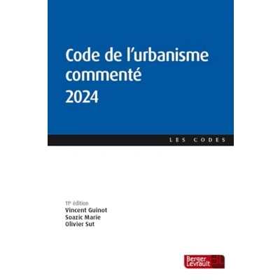 Afbeelding van Code de l&#039;urbanisme commente