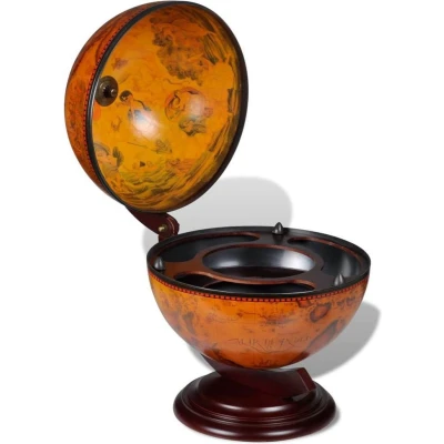 Afbeelding van Globebar tafelmodel hout