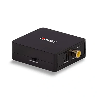 Afbeelding van LINDY AV Converter 70457 [Toslink, S/PDIF Toslink, S/PDIF]
