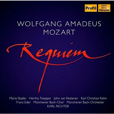 Afbeelding van Kesteren &amp; Karl Richter Muchener Bach Orchester Mozart: Requiem (CD)