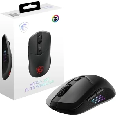 Afbeelding van MSI VERSA 300 ELITE WIRELESS Gaming Muis BlueTooth 5.3 USB 2.0 RGB