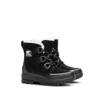 Afbeelding van Sorel Torino Snowboots, Dames, Maat: 36.5, Black Leer