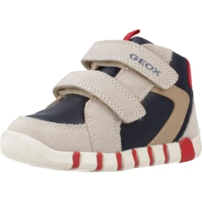 Afbeelding van Geox B Iupidoo Boy Sneakers voor jongens, Beige