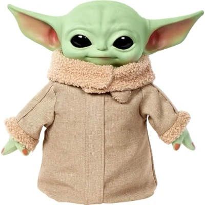 Image de Peluche Star Wars Grogu Animée