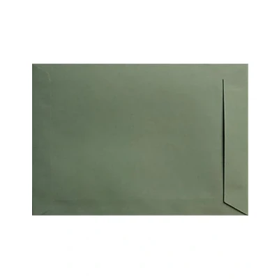 Afbeelding van Netuno 25 groene enveloppen C5 162 x 229 mm 110 g Eko design grote gekleurde gerecyclede A4 brief envelop eco papier