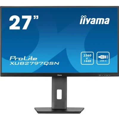 Image de Ecran PC Iiyama ProLite XUB2797QSN B2 27&quot; QHD Noir mat