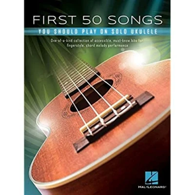 Afbeelding van First 50 Songs You Should Play on Solo Ukulele