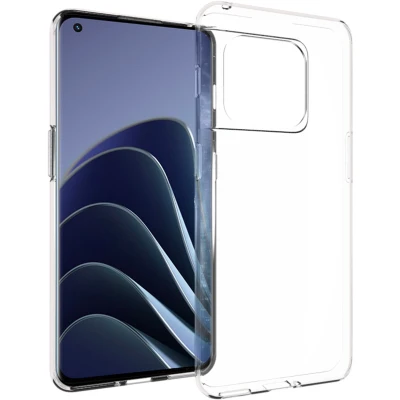 Afbeelding van Accezz Hoesje Geschikt voor OnePlus 10 Pro Siliconen Clear Backcover Transparant