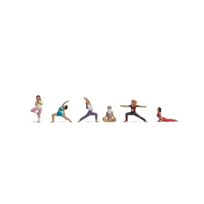 Afbeelding van NOCH 15888 H0 Yogagroep figuren Geverfd, Staand, Zittend