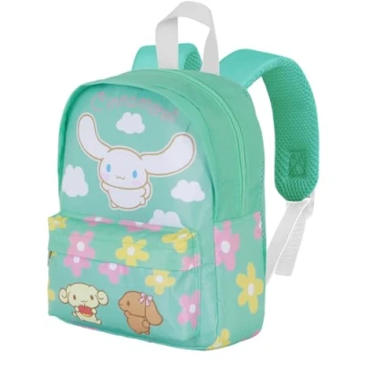 Image de Karactermania Sanrio Cinnamoroll Mint Joy Sac à dos d&#039;école, vert, 22 x 27 cm, capacité 5 l, Cannelle verte, One Size, préscolaire