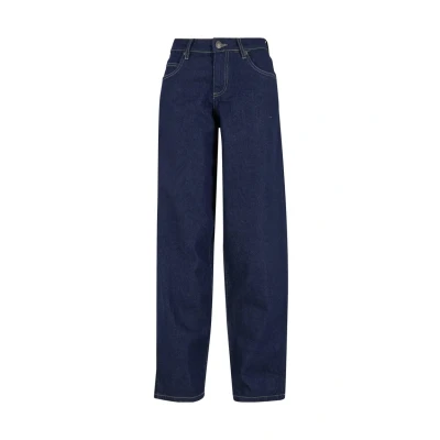 Afbeelding van Urban Classics Mid Waist 90&#039;s jeans Wijde broek Taille, 34 inch Blauw