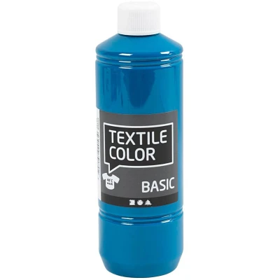 Afbeelding van Textile Color, 500 ml, turquoiseblauw