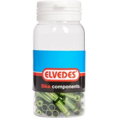 Afbeelding van Elvedes Kabelhoedje 5mm sealed groen (50x) alum. ELV2012005