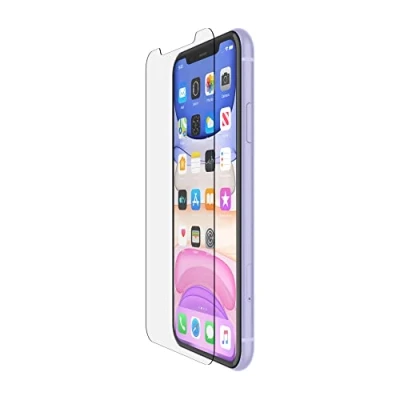 Afbeelding van Belkin ScreenForce InvisiGlass Antimicrobiële Ultra screenprotector Geschikt voor iPhone 11