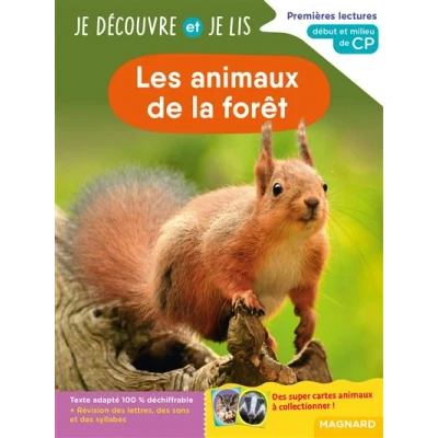 Image de je découvre et lis CP Les animaux de la forêt