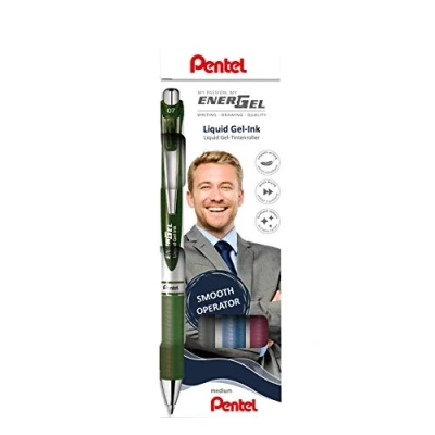 Afbeelding van Pentel Roller Energel RT BL77, etui met 4 stuks, assorti gelroller